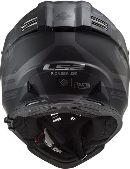 Casca ATV Pioneer Evo Cobra MX 436 Albastru- Negru