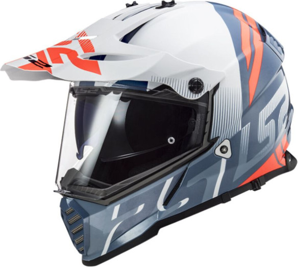 Casca ATV Pioneer Evo Evolve MX436 Alb- Multicolor