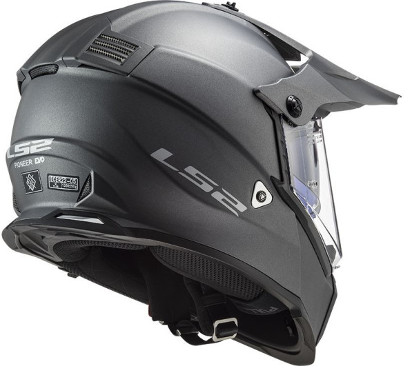 Casca ATV Pioneer Evo Master MX436 Mat Titanium