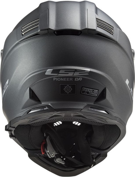 Casca ATV Pioneer Evo Master MX436 Mat Titanium