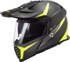 Casca ATV Pioneer Evo Router MX436 Negru-Galben