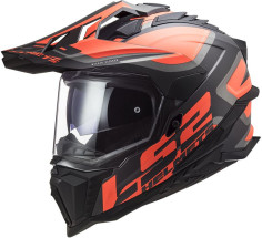 Casca ATV Explorer Alter MX701 Negru Portocaliu