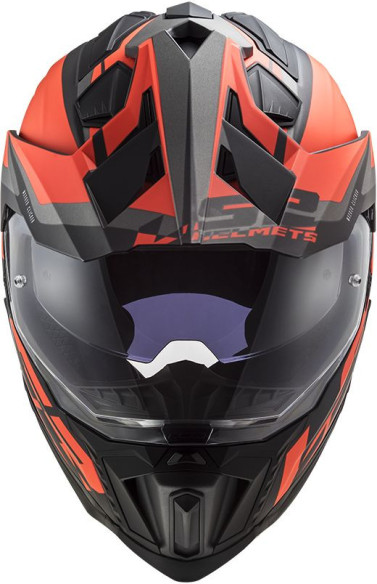 Casca ATV Explorer Alter MX701 Negru Portocaliu