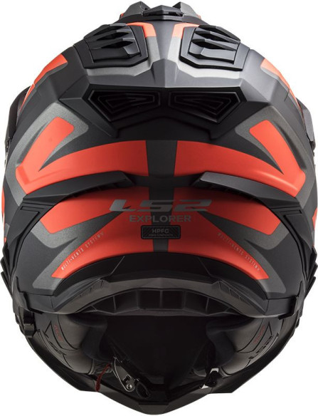 Casca ATV Explorer Alter MX701 Negru Portocaliu