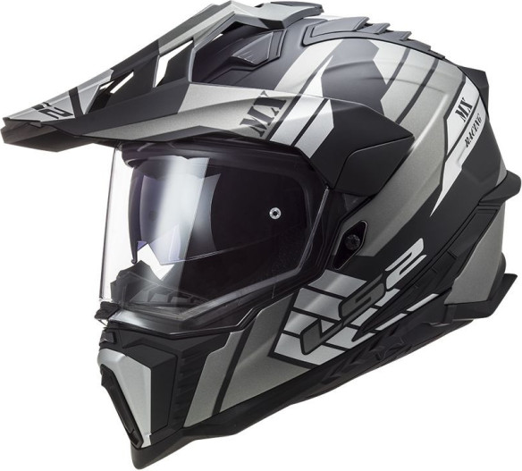 Casca ATV Explorer Atlantis MX701 Mat Titanium
