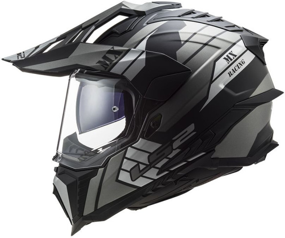 Casca ATV Explorer Atlantis MX701 Mat Titanium