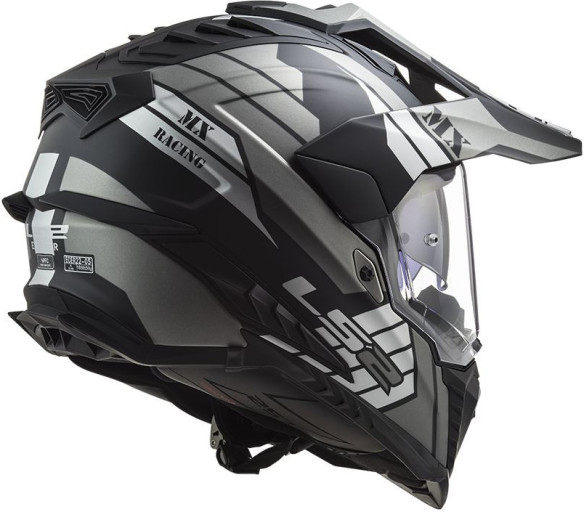 Casca ATV Explorer Atlantis MX701 Mat Titanium