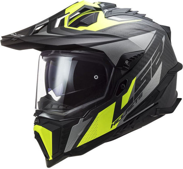 Casca ATV MX701 C Explorer Focus Titanium Yellow