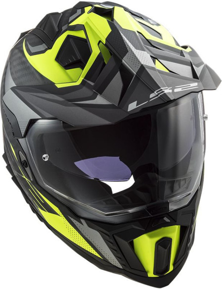 Casca ATV MX701 C Explorer Focus Titanium Yellow