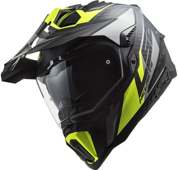 Casca ATV MX701 C Explorer Focus Titanium Yellow