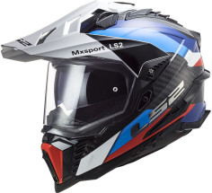 Casca ATV MX701 C Explorer Frotier Negru Albastru