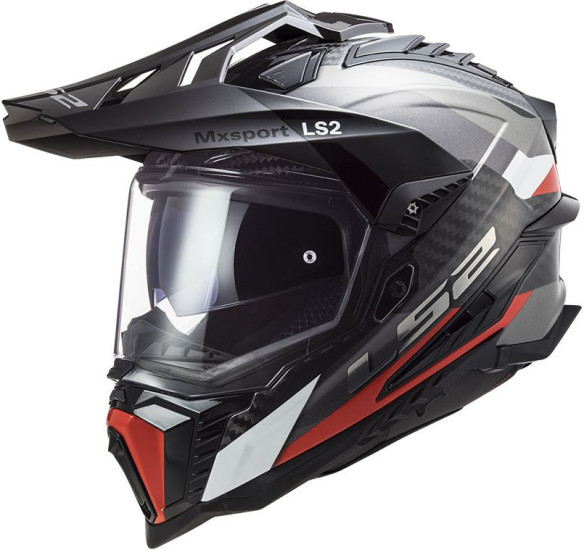 Casca ATV MX701 C Explorer Frotier Titanium Red