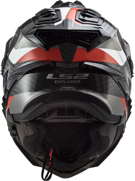 Casca ATV MX701 C Explorer Frotier Titanium Red