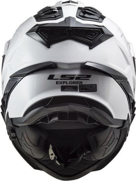 Casca ATV MX701 C Explorer Solid Alb