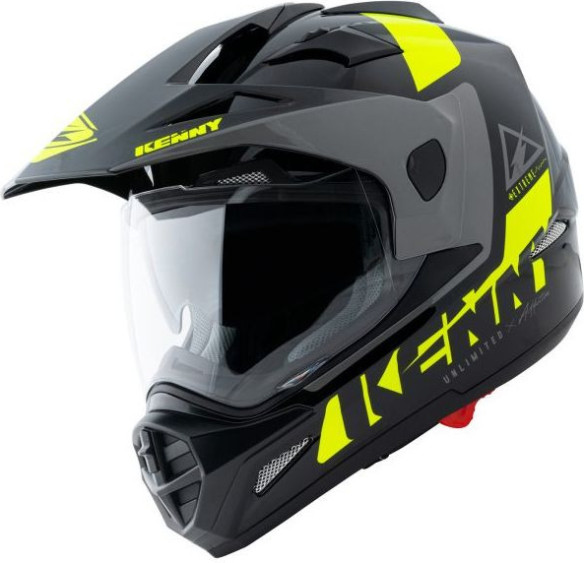 Casca Moto ATV Extreme Black Neon Yellow