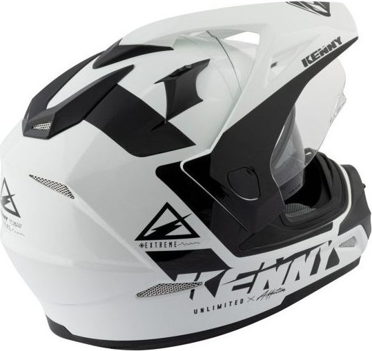 Casca Moto ATV Extreme White/Black