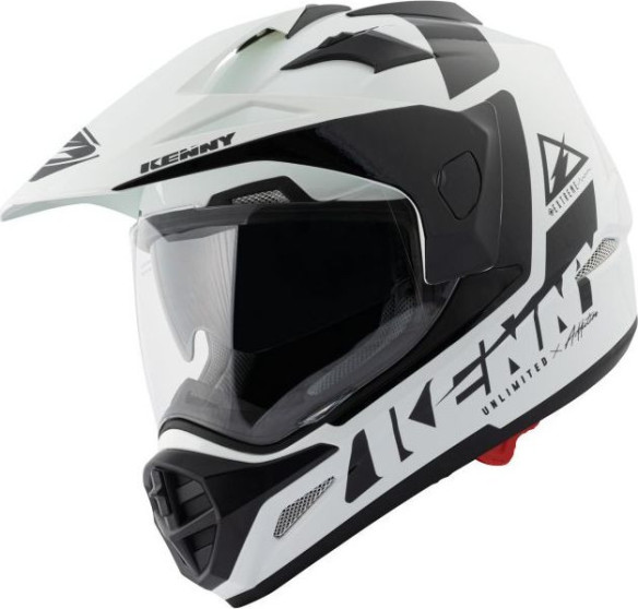 Casca Moto ATV Extreme White/Black