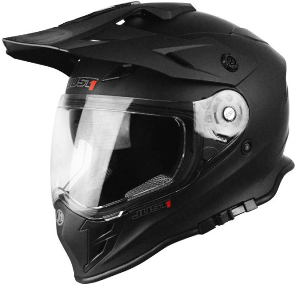 Casca ATV J34 Adventure Solid Matt Black