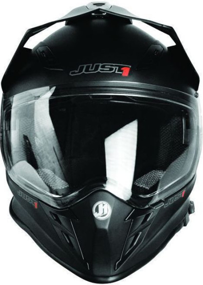 Casca ATV J34 Adventure Solid Matt Black
