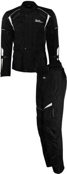Combo Geaca + Pantaloni Textili Moto Dama Jenny Black