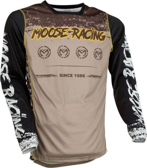 Tricou Moto MX M1 Yellow/Black