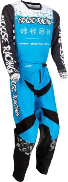 Tricou Enduro M1 Blue/Black