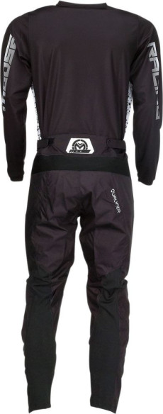 Tricou Moto MX Qualifier Black/White