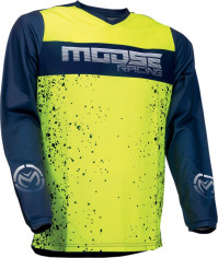 Tricou Enduro Qualifier Hi-Vis/Navy