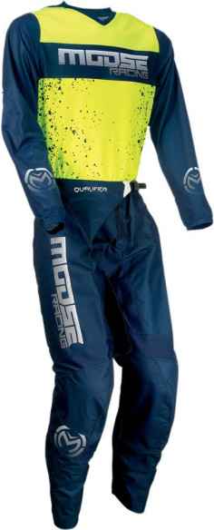 Tricou Enduro Qualifier Hi-Vis/Navy
