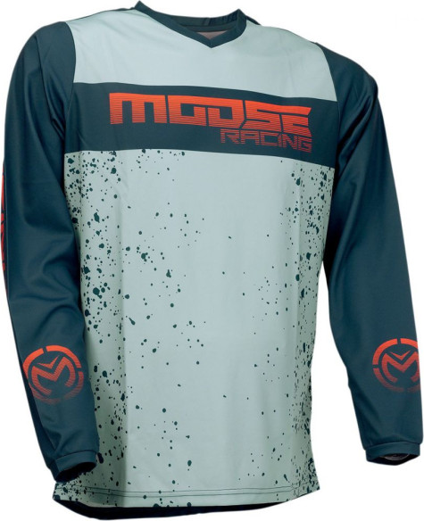 Tricou Enduro Qualifier Grey/Orange