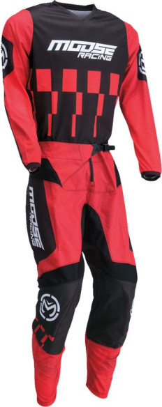 Tricou Moto Enduro/MX Qualifier Black/Red 24