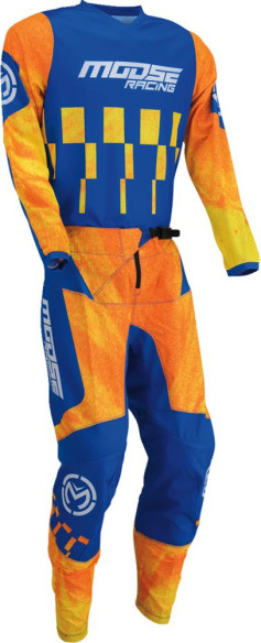 Tricou Moto Enduro/MX Qualifier Orange/Blue 24