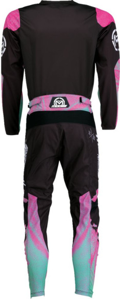 Tricou Moto Enduro/MX Qualifier Black/Pink 24