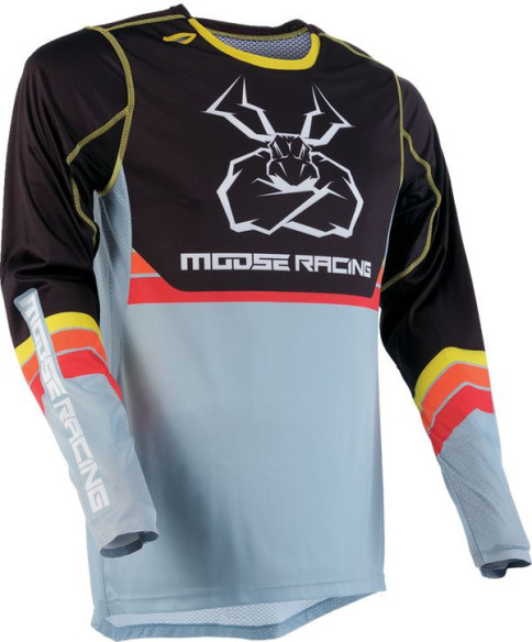 Tricou Moto Enduro/MX Agroid Black/Gray 24
