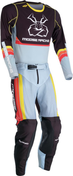 Tricou Moto Enduro/MX Agroid Black/Gray 24