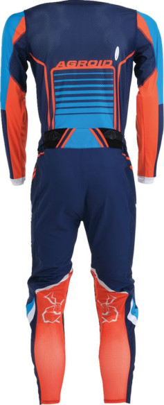 Tricou Moto Enduro/MX Agroid Blue/Orange 24