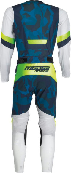 Tricou Moto Enduro/MX Sahara Blue/White/Black 24
