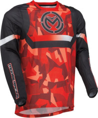 Tricou Moto Enduro/MX Sahara Black/Red 24
