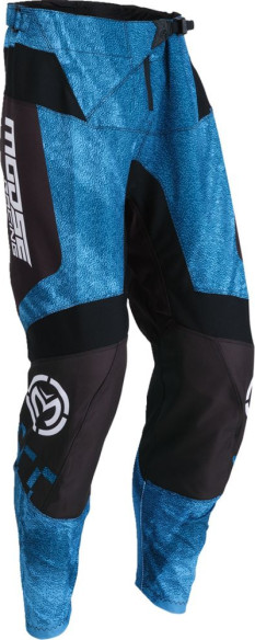 Pantaloni Moto Enduro/MX Qualifier Black/Blue 24
