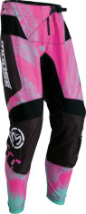 Pantaloni Moto Enduro/MX Qualifier Black/Pink 24
