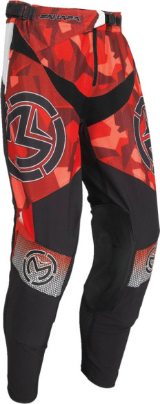 Pantaloni Moto Enduro/MX Sahara Black/Red 24