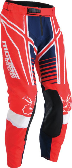 Pantaloni Moto Enduro/MX Agroid Red/White/Black 24