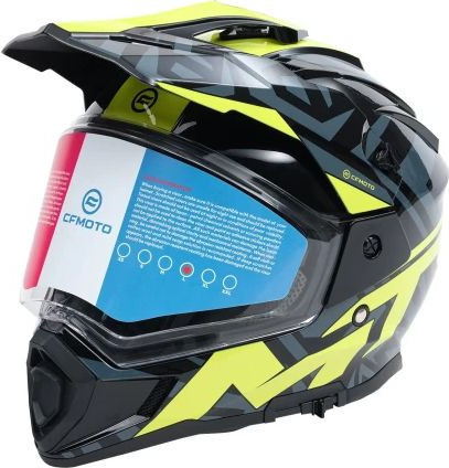 Casca ATV Black/Green 85244H-00501
