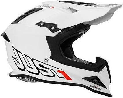 Casca Moto Enduro J12 Solid White