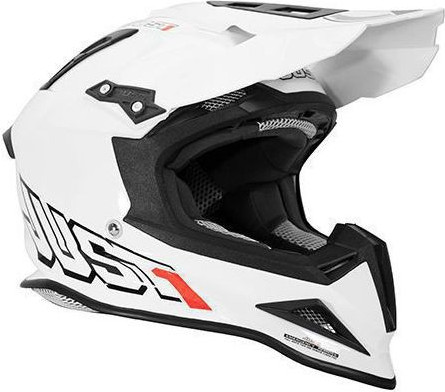 Casca Moto Enduro J12 Solid White