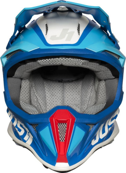 Casca Moto Enduro J18 Pulsar Blue/Red/White