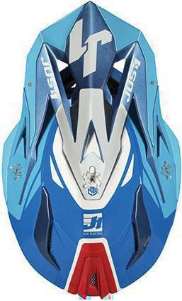 Casca Moto Enduro J18 Pulsar Blue/Red/White