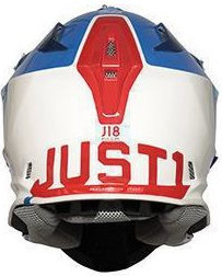 Casca Moto Enduro J18 Pulsar Blue/Red/White
