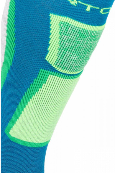 Ciorapi Merino Ski Rock N Wool Barbati Blue Sea
