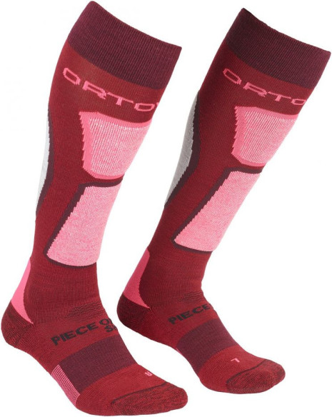 Ciorapi Dama Merino Ski Rock N Wool Dark Blood